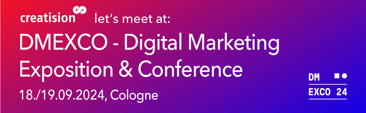 Treffen wir uns auf der DMEXCO - Europas größtem Digital Marketing Event in Köln.